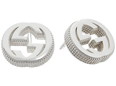 gucci earring dupes|gucci interlocking gg earrings.